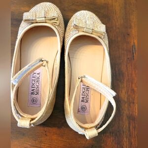 Badgley Misghka Girls Size 13 Rhinestone shoes